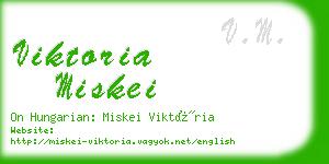 viktoria miskei business card